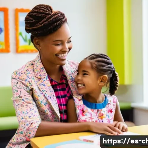 아동상담사 연봉 협상 팁 - **Prompt:** A heartwarming scene inside a bright, clean child counseling office. An 8-year-old girl,...